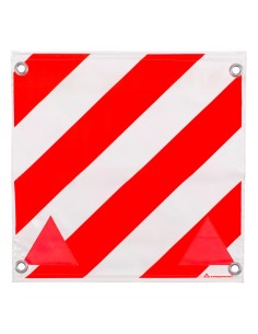 Fanion mit 2 Rundeisen und Reflexecken