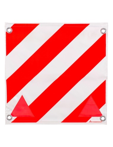 Fanion mit 2 Rundeisen und Reflexecken