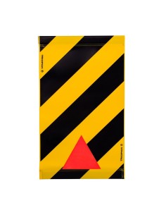 Warnsignal für Hebebühne mit Reflexecke