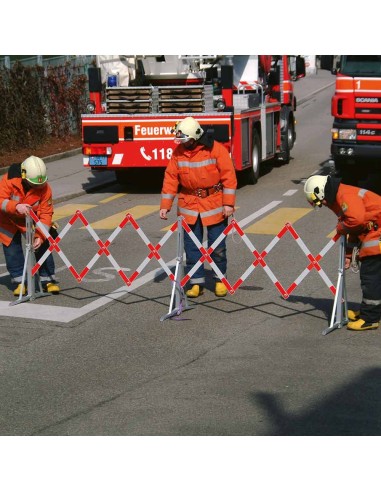 Fahrbahnschranke ALU (Scherengitter) 500cm