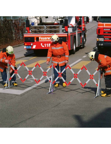 Fahrbahnschranke ALU (Scherengitter) 500cm