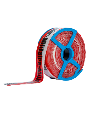 Absperrband 250m r/w vers. "Militär" 3-sprachig