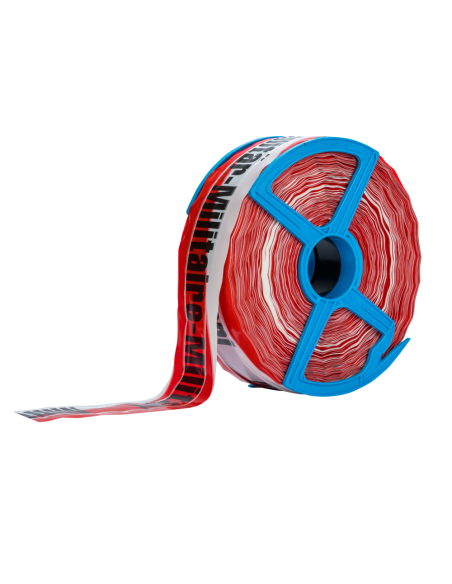 Absperrband 250m r/w vers. "Militär" 3-sprachig