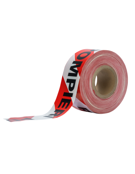Absperrband 250m r/w "POMPIERI"