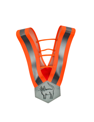 Diamant-Gurt rot / Ausführung Katze