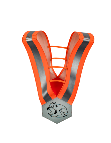 Diamant-Gurt rot / Ausführung Hund