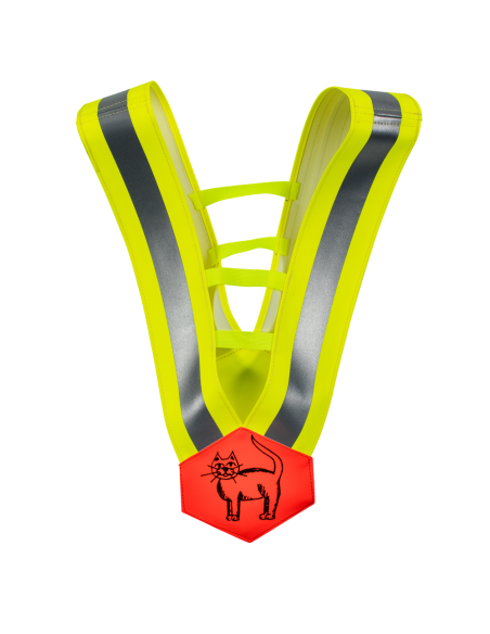 Diamant-Gurt gelb / Ausführung Katze