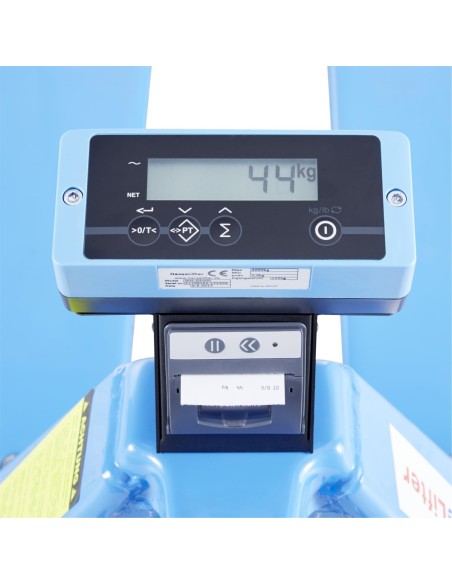 Wiegehubwagen 2000kg mit Drucker WH-D von Hanselifter