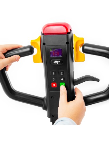 Langer Elektrohubwagen ONE-MAX mit 1.600 mm Gabeln