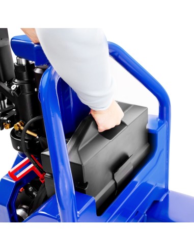 Langer Elektrohubwagen ONE-MAX mit 1.600 mm Gabeln