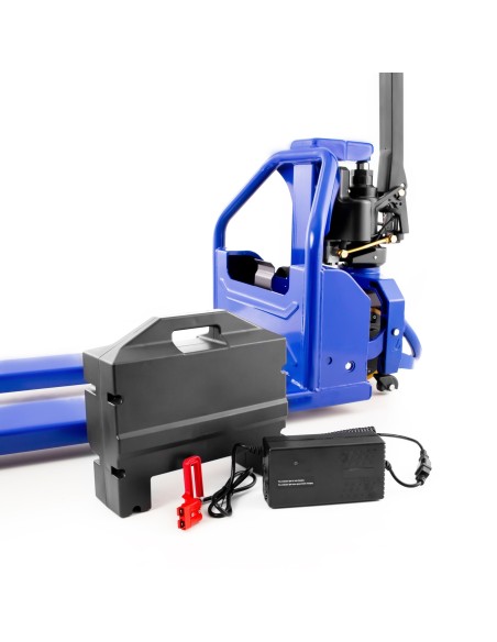 Langer Elektrohubwagen ONE-MAX mit 1.600 mm Gabeln