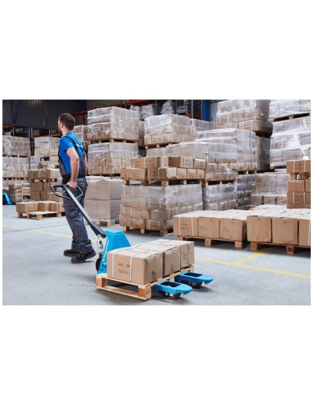 Kurzer Hubwagen mit Gabellänge 900mm BF900 von Hanselifter