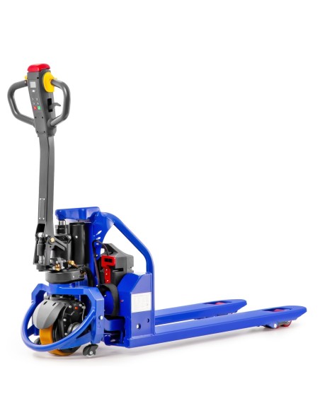 Kurzer Elektrohubwagen FLEXIBLE-M mit 800 mm Gabeln