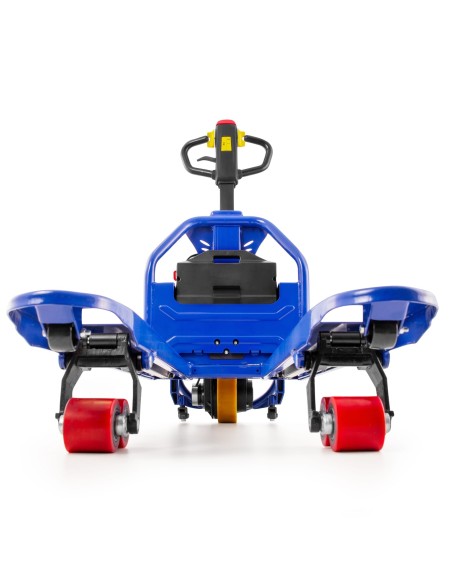 Kurzer Elektrohubwagen FLEXIBLE-M mit 800 mm Gabeln