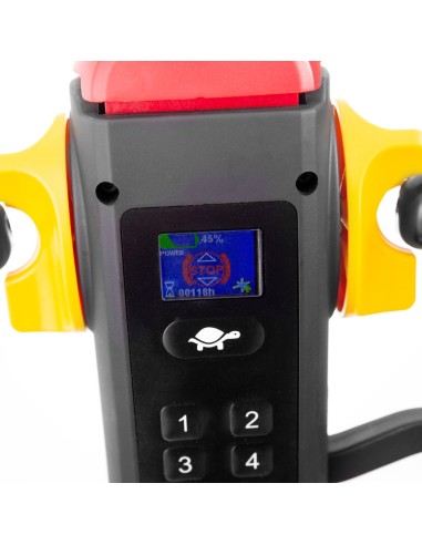 Kurzer Elektrohubwagen FLEXIBLE-M mit 800 mm Gabeln