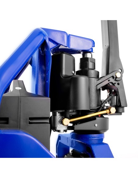 Kurzer Elektrohubwagen FLEXIBLE-M mit 800 mm Gabeln