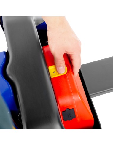 Kurzer Elektrohubwagen FLEXIBLE-L mit 800 mm Gabeln