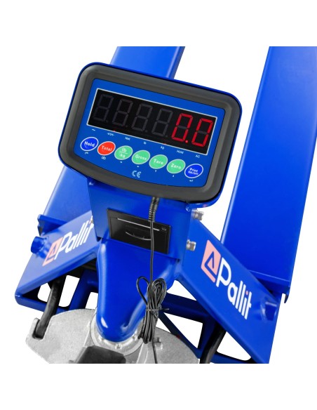 Hubwagen SCALE+P mit Waage und Drucker