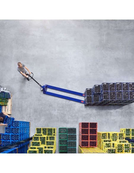 Hubwagen LONG-XXL mit 3.000 mm Gabeln