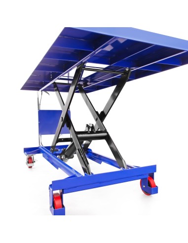 Hubtischwagen XLARGE mit grosser Plattform für 500kg