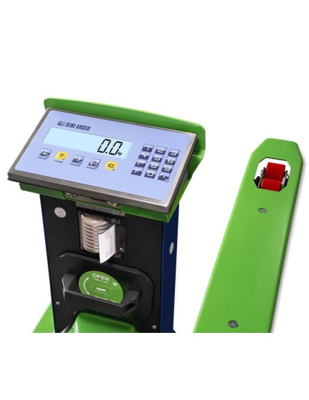 Halbelekrischer Wiegehubwagen (geeicht) von Dini Argeo