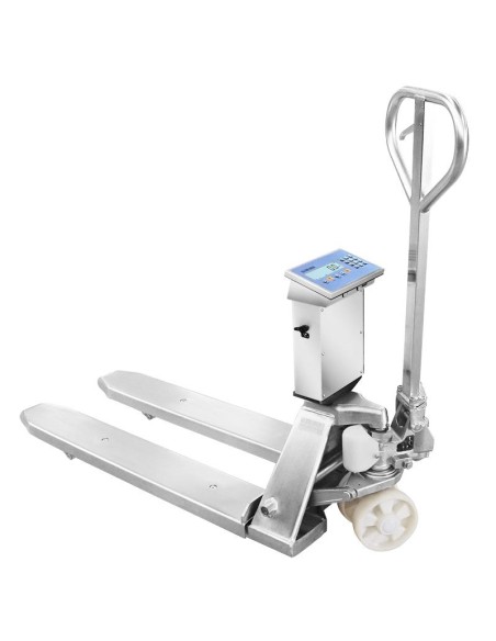 Geeichter Edelstahl-Wiegehubwagen von Dini Argeo