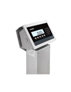 Geeichter Edelstahl-Wiegehubwagen für Hygiene-Bereich von Dini Argeo 2