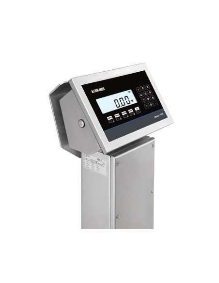 Geeichter Edelstahl-Wiegehubwagen für Hygiene-Bereich von Dini Argeo