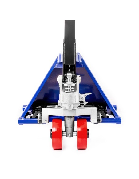 Flachhubwagen LOW-M mit flachen 35mm Gabelzinken
