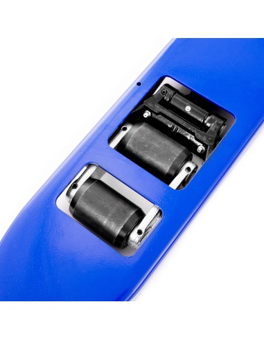 Flachhubwagen LOW-M mit flachen 35mm Gabelzinken