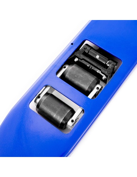 Flachhubwagen LOW-M mit flachen 35mm Gabelzinken