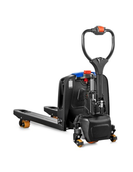 Elektrohubwagen von EP mit Stützrollen