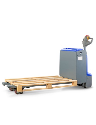 Elektrohubwagen TWO-MAX mit 1600 mm langen Gabeln