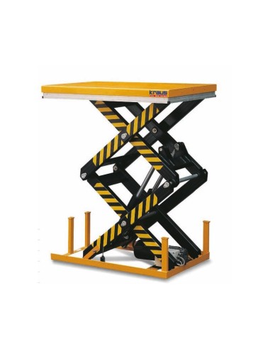 Elektrischer Doppelscheren-Hubtisch 1700x1200 mm für 4t von Kraus