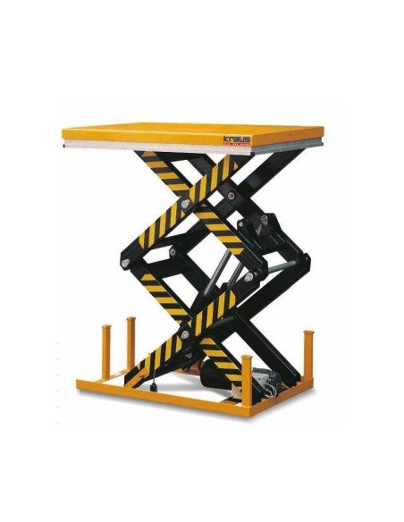 Elektrischer Doppelscheren-Hubtisch 1700x1200 mm für 4t von Kraus