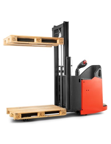 Elektrischer Aufsitz-Doppelstockstapler von EP