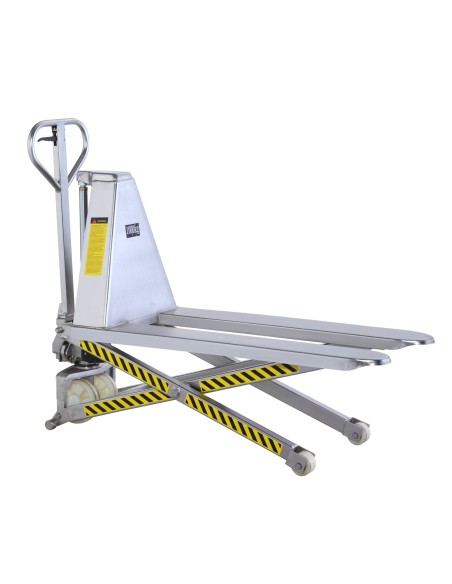 Edelstahl-Scherenhubwagen von Hanselifter