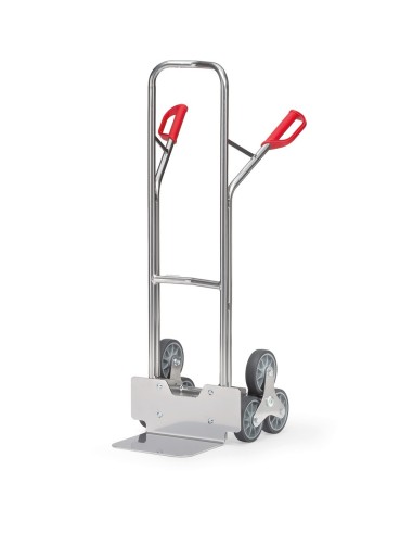 Fetra Alu-Treppenkarre, Tragkraft 200 kg, dreiarmige Rad-Sterne