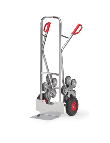 Fetra Alu-Treppenkarre, Tragkraft 200 kg, fünfarmige Rad-Sterne