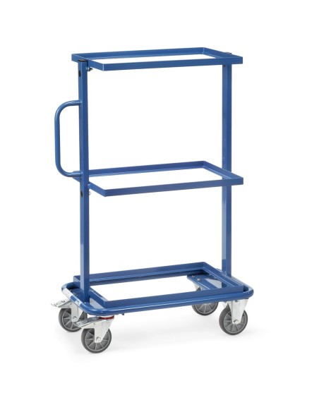 Fetra Beistellwagen mit offenem Rahmen, Ladefläche 600 x 400 mm