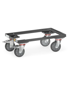 Fetra ESD Eurokastenroller in offener Winkelstahlkonstruktion