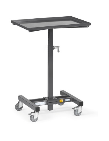 Fetra ESD-Materialständer, höhenverstellbar, 605 x 405 mm
