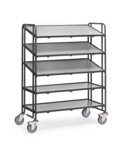 Fetra Eurokasten-Wagen mit Bodenplatten, Grey Edition