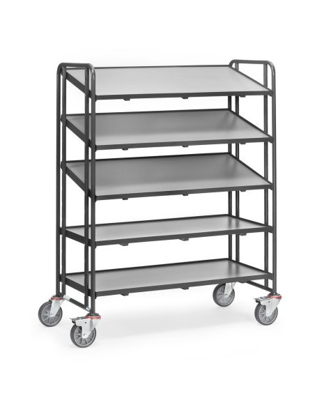 Fetra Eurokasten-Wagen mit Bodenplatten, Grey Edition