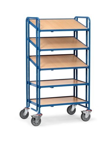 Fetra Eurokasten-Wagen mit Bodenplatten, Ladefläche 820 x 610 mm