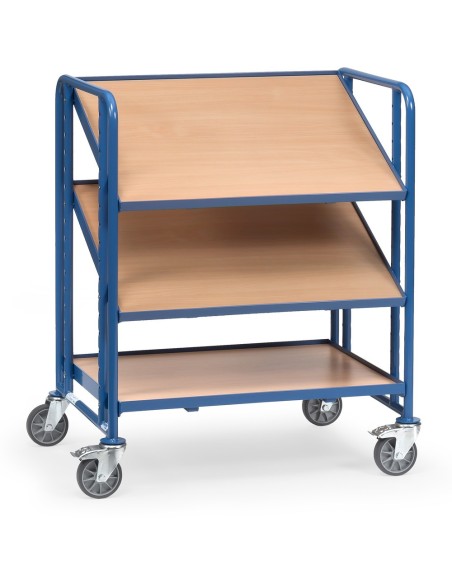 Fetra Eurokasten-Wagen mit Bodenplatten, Ladefläche 825 x 610 mm