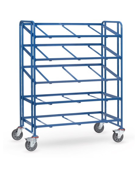 Fetra Eurokasten-Wagen mit offenem Rahmen, Ladefläche 1240 x 610 mm