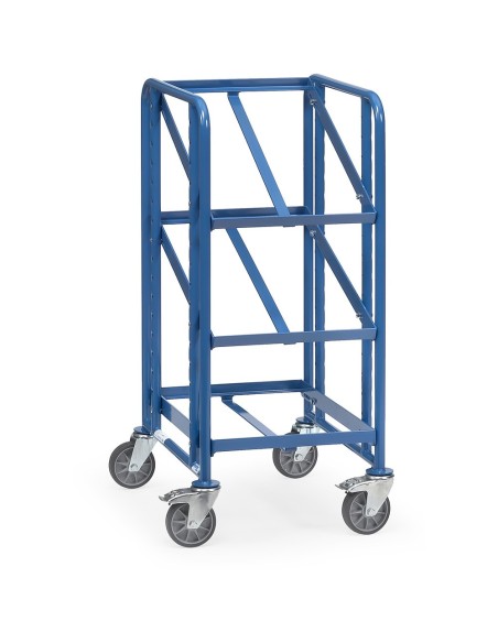 Fetra Eurokasten-Wagen mit offenem Rahmen, Ladefläche 610 x 410 mm