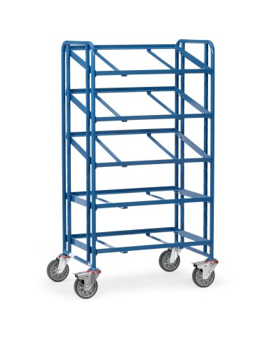 Fetra Eurokasten-Wagen mit offenem Rahmen, Ladefläche 820 x 610 mm