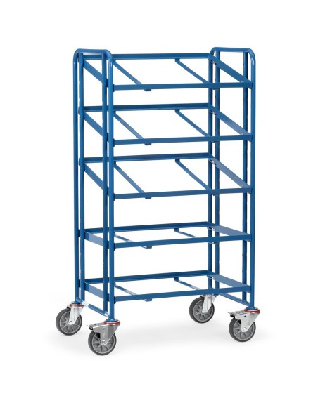 Fetra Eurokasten-Wagen mit offenem Rahmen, Ladefläche 820 x 610 mm